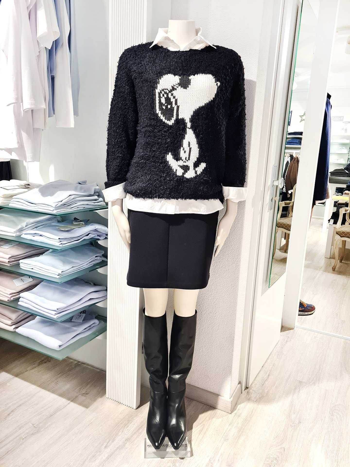 Snoopy-Pullover von Princess Goes Hollywood & Joop! Rock – Look 2