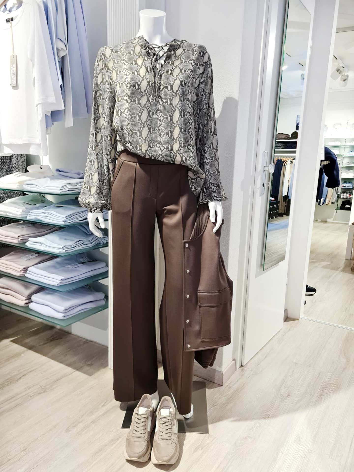 nimal-Print & Scuba-Jersey – RIANI Herbst 2025