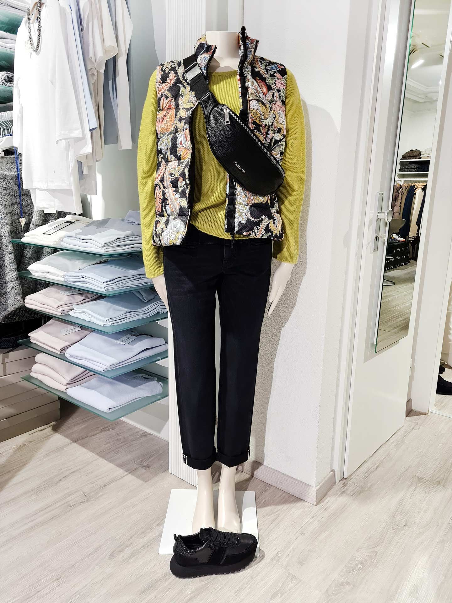 Esisto Kaschmir & Princess Goes Hollywood Print-Weste